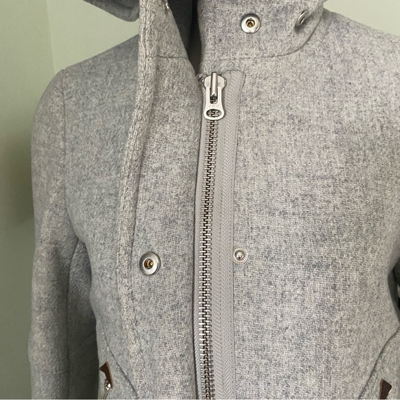 J.Crew Chateau Parka in Italian Stadium-Cloth Wool in Heather Dusk 00 - Picture 8 of 12